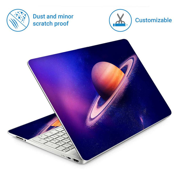 Full Panel Laptop Skin - Planet Ring Dust