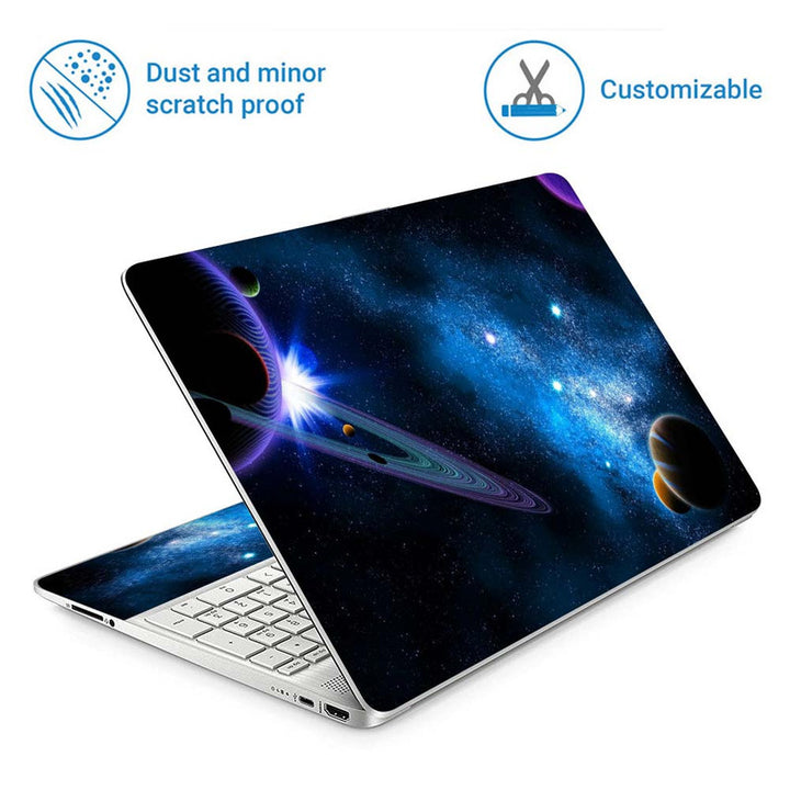 Full Panel Laptop Skin - Planet Ring