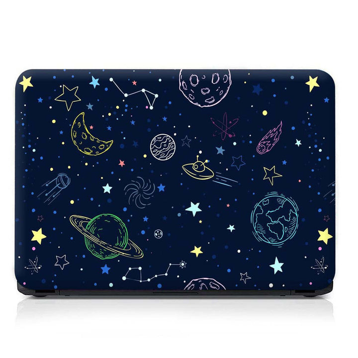 Full Panel Laptop Skin - Planet Space