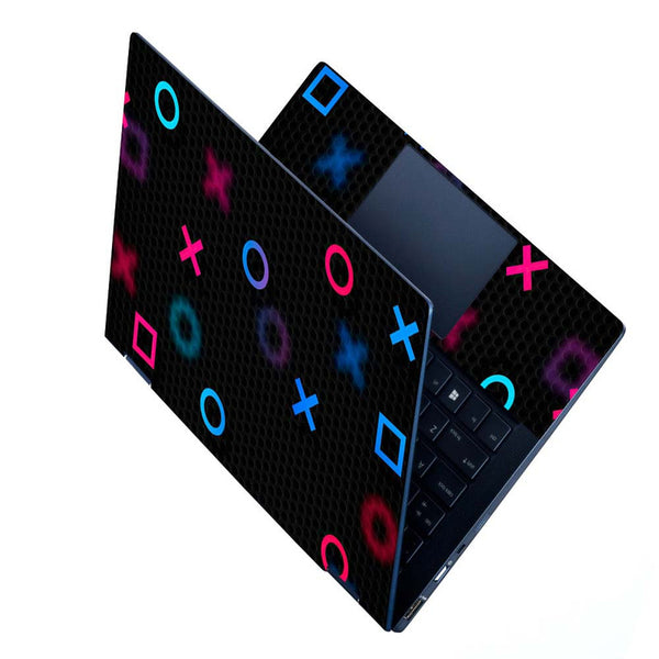 Full Panel Laptop Skin - Play Buttons