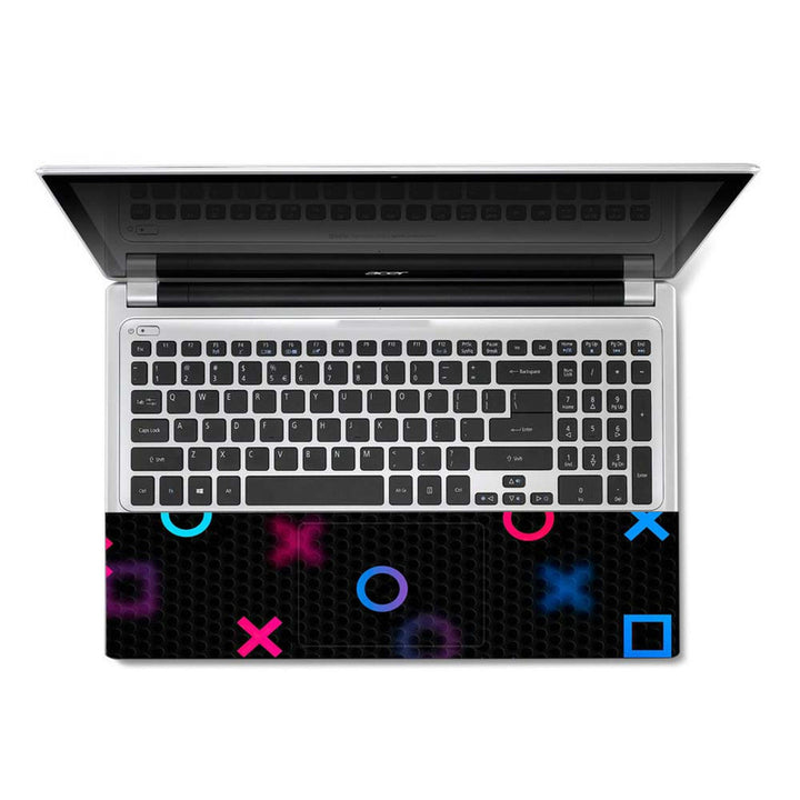 Full Panel Laptop Skin - Play Buttons