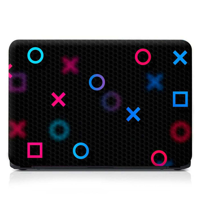 Full Panel Laptop Skin - Play Buttons