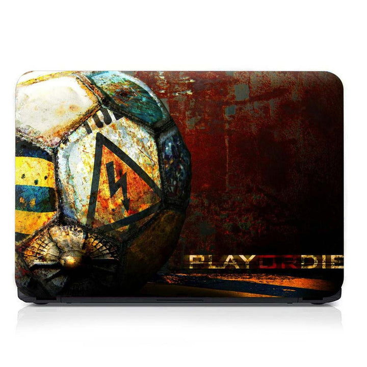 Full Panel Laptop Skin - Play or Die