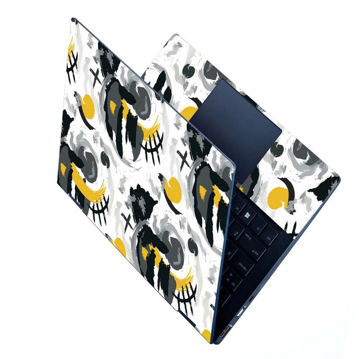 Full Panel Laptop Skin - Plus Abstract