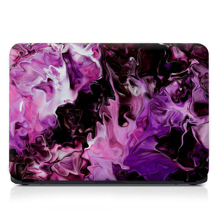 Full Panel Laptop Skin - Purple Shade Marble Series