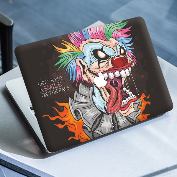 Laptop Skin for Apple MacBook - Put a Smile Joker Art - SkinsLegend