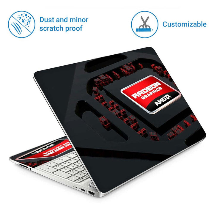 Full Panel Laptop Skin - Radeon Graphics