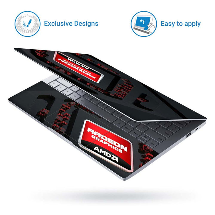 Full Panel Laptop Skin - Radeon Graphics