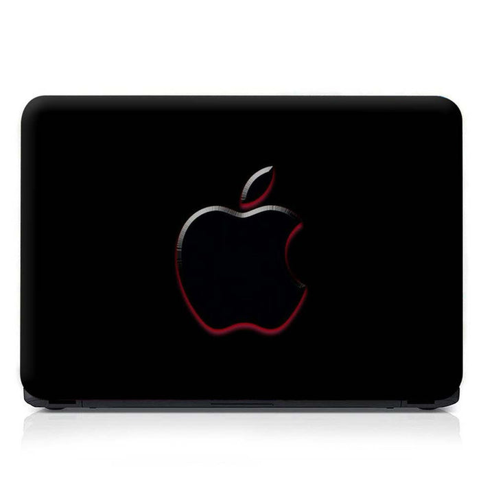 Full Panel Laptop Skin - Red Light Apple