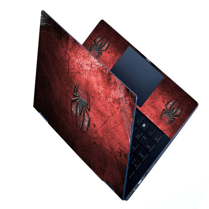 Full Panel Laptop Skin - Red Spider