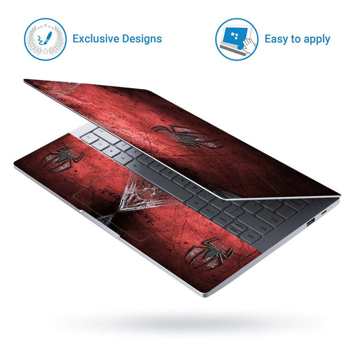 Full Panel Laptop Skin - Red Spider