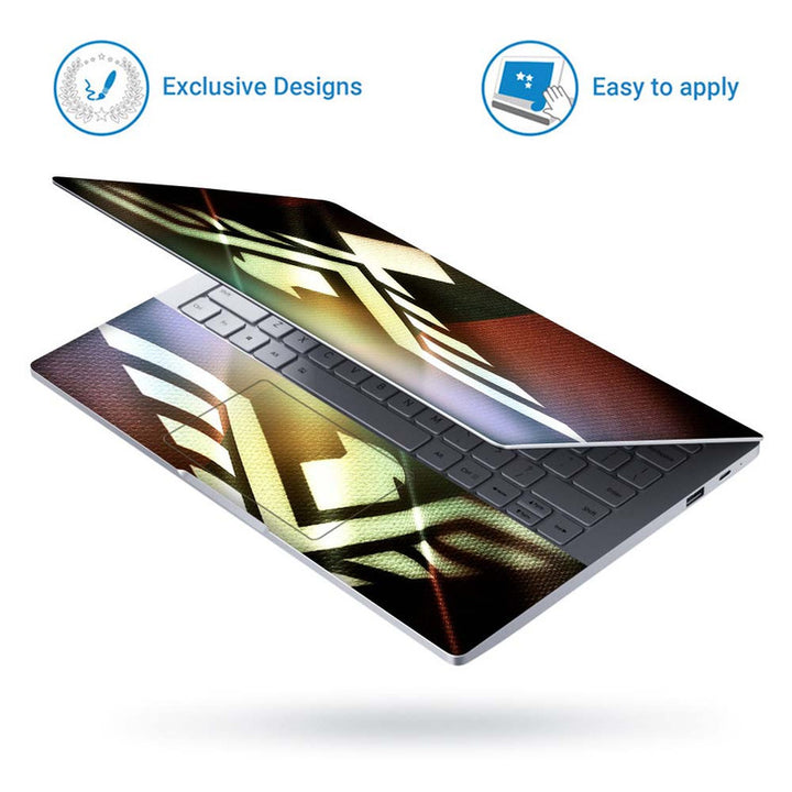 Full Panel Laptop Skin - Render Bird Shape