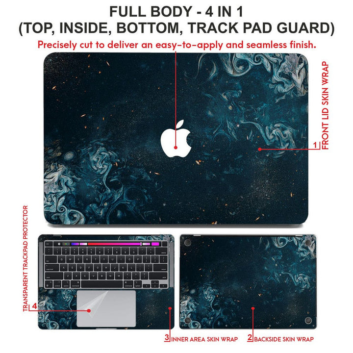 Laptop Skin for Apple MacBook - Ruff Stone Design - SkinsLegend