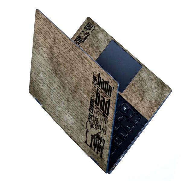 Full Panel Laptop Skin - Sans Comic Sans