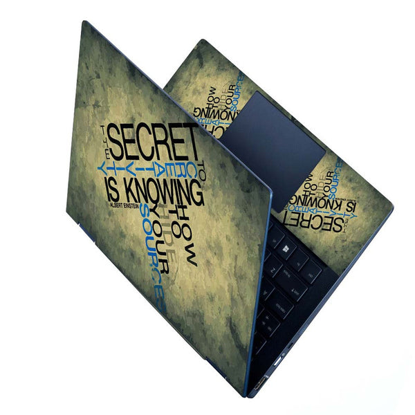 Full Panel Laptop Skin - Secret Source