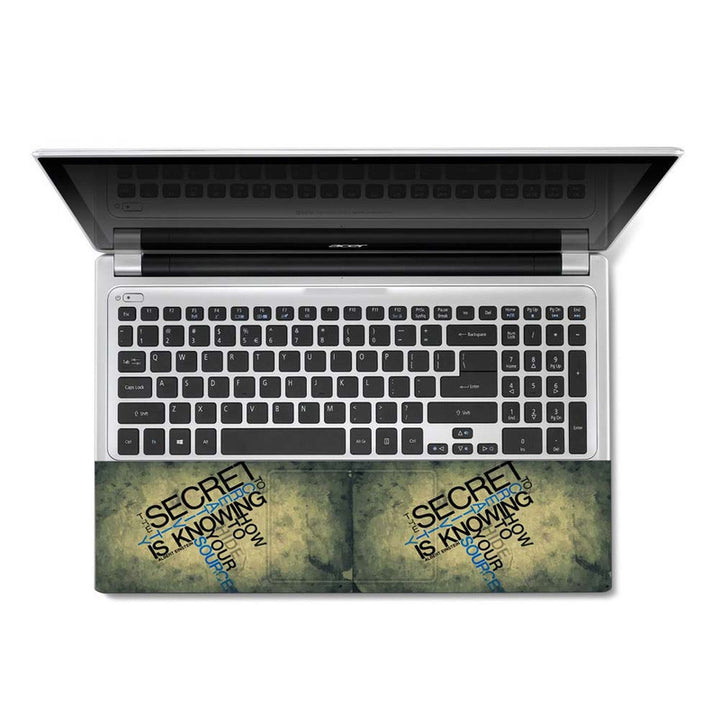 Full Panel Laptop Skin - Secret Source