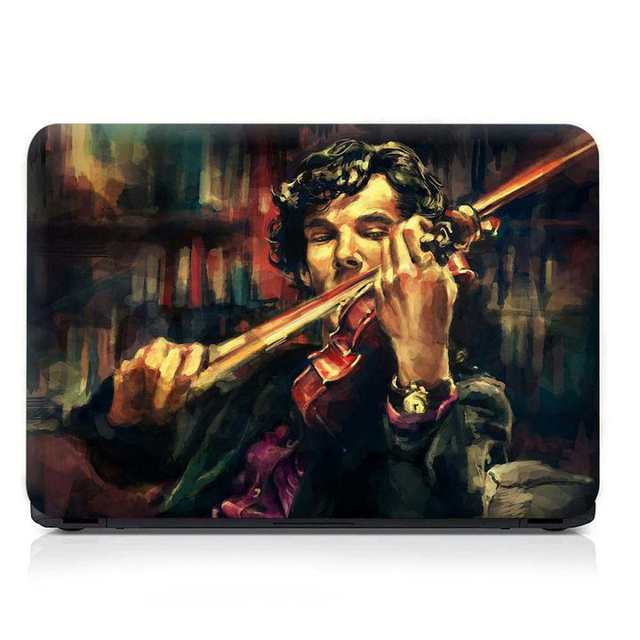 Full Panel Laptop Skin - Sherlock Holmes Art