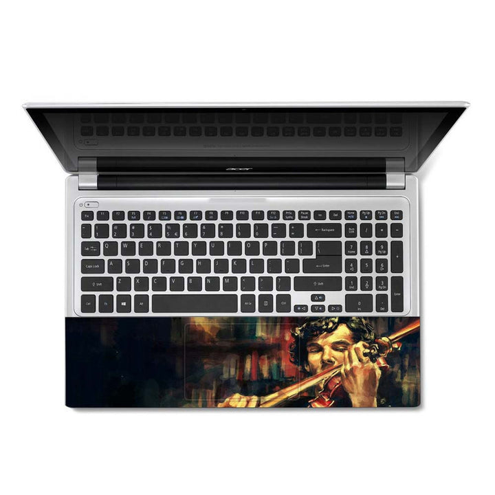 Full Panel Laptop Skin - Sherlock Holmes Art