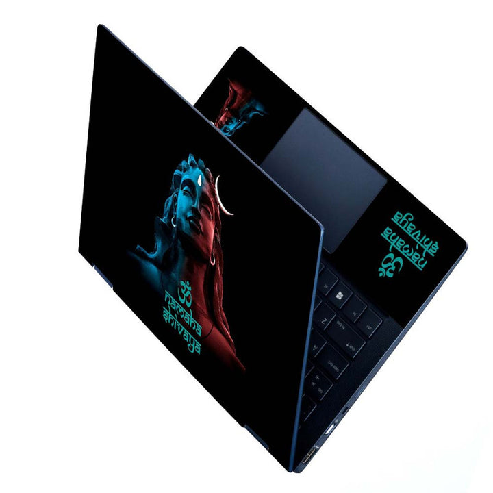 Full Panel Laptop Skin - Shiva Rock Art