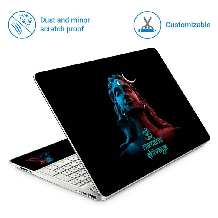 Full Panel Laptop Skin - Shiva Rock Art