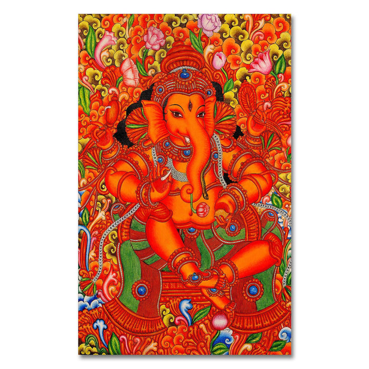 FineArts Rolled Canvas Painting - Shree Ganesha