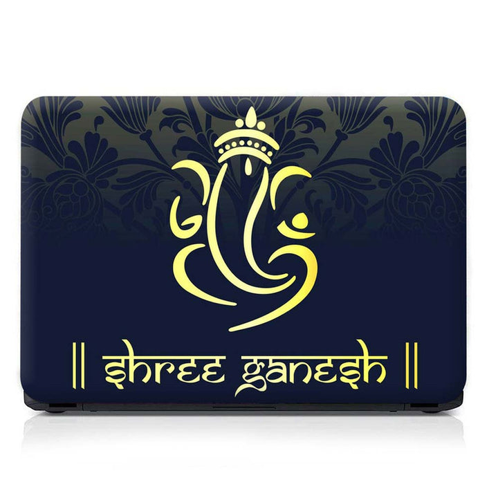 Full Panel Laptop Skin - Shree Ganesh H039