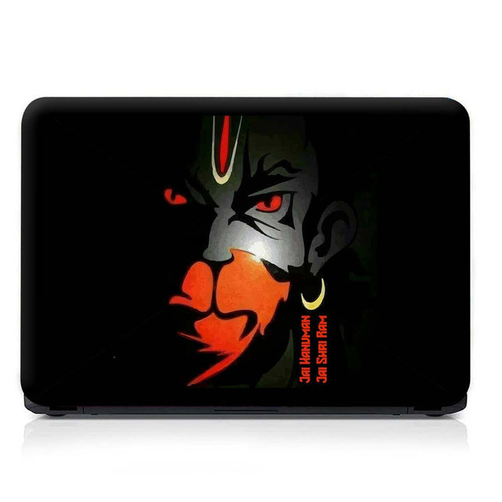 Full Panel Laptop Skin - Shriram Hanuman