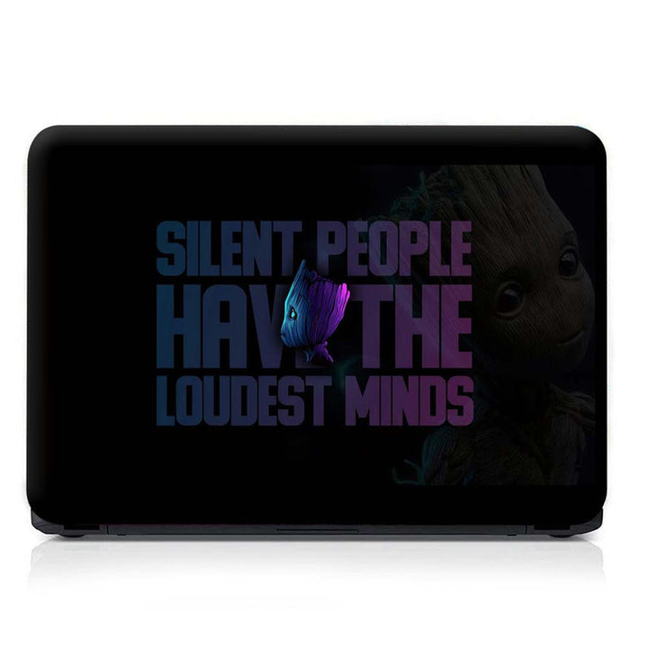 Full Panel Laptop Skin - Silent People Groot