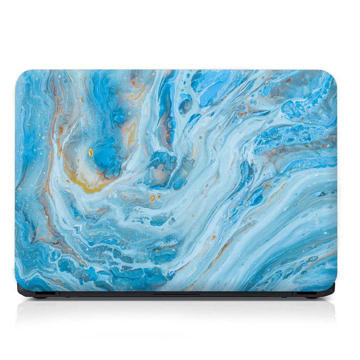 Full Panel Laptop Skin - Sky Blue Stone Art