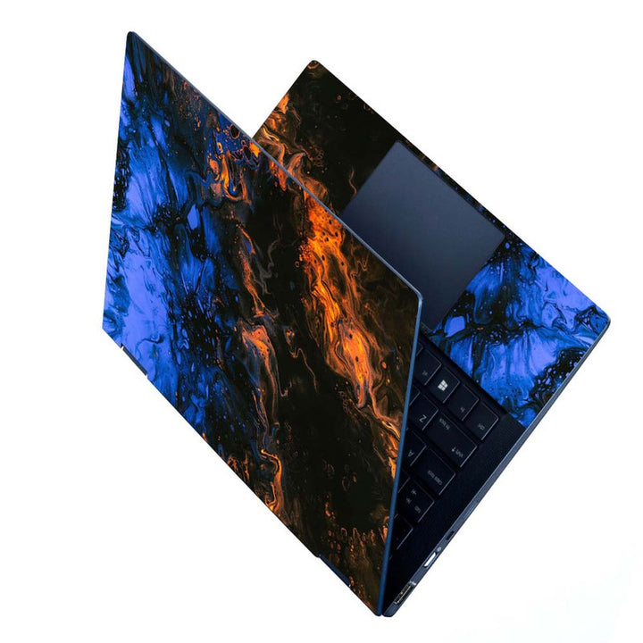 Full Panel Laptop Skin - Smoke Marble Series