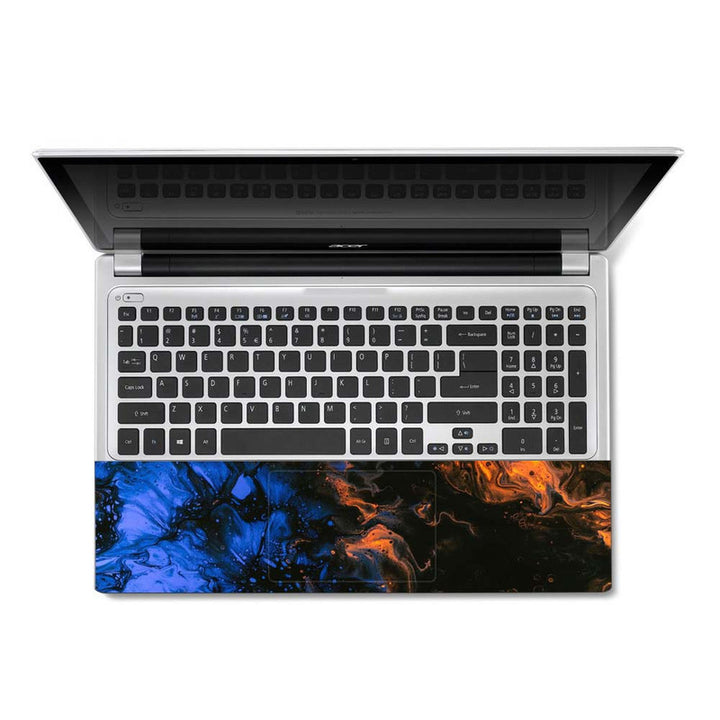 Full Panel Laptop Skin - Smoke Marble Series