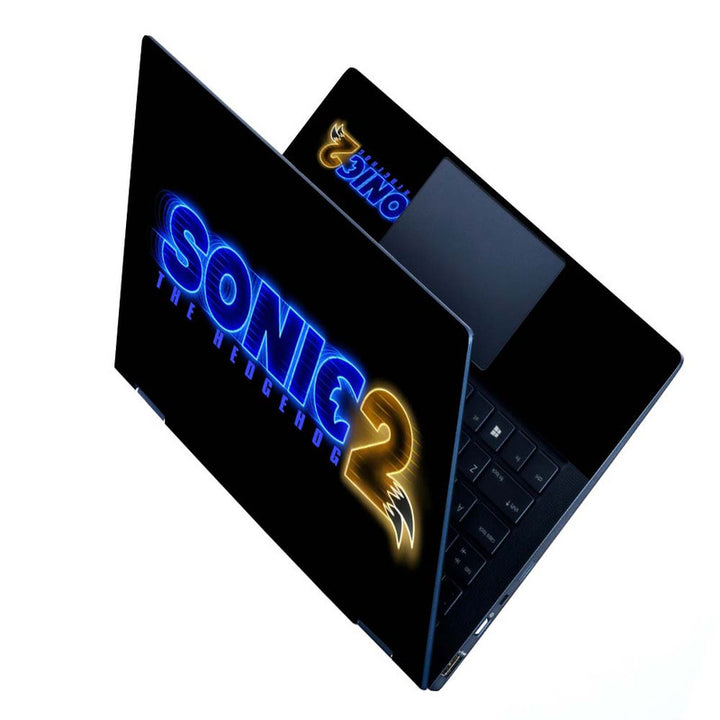 Full Panel Laptop Skin - Sonic 2