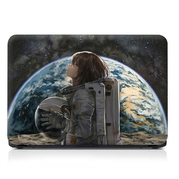 Full Panel Laptop Skin - Space Astronaut Anime