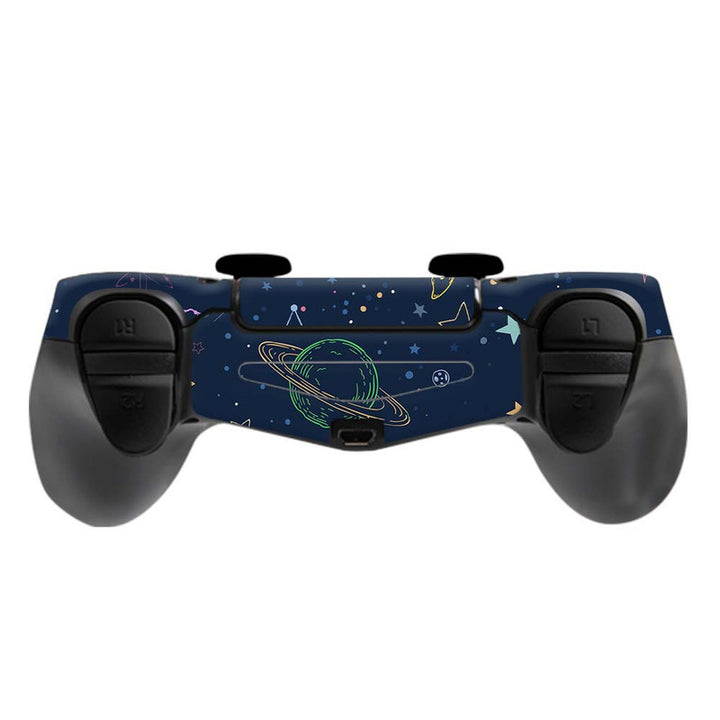 Skin Wrap Vinyl Sticker for DualShock 4 Wireless Controller- Space Pattern