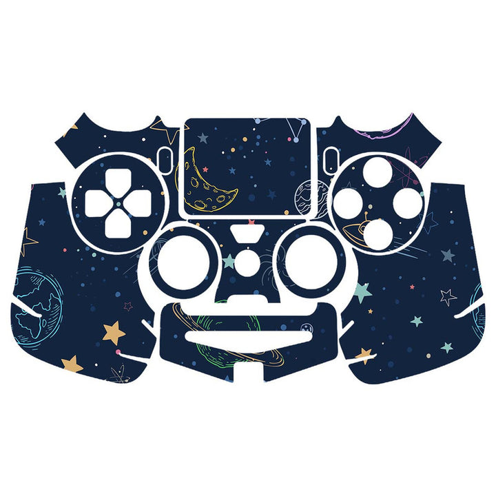 Skin Wrap Vinyl Sticker for DualShock 4 Wireless Controller- Space Pattern