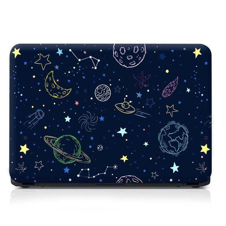 Full Panel Laptop Skin - Space Pattern