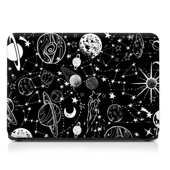 Full Panel Laptop Skin - Space Stars Connected