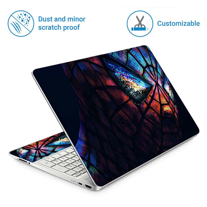 Full Panel Laptop Skin - Spider Eyes