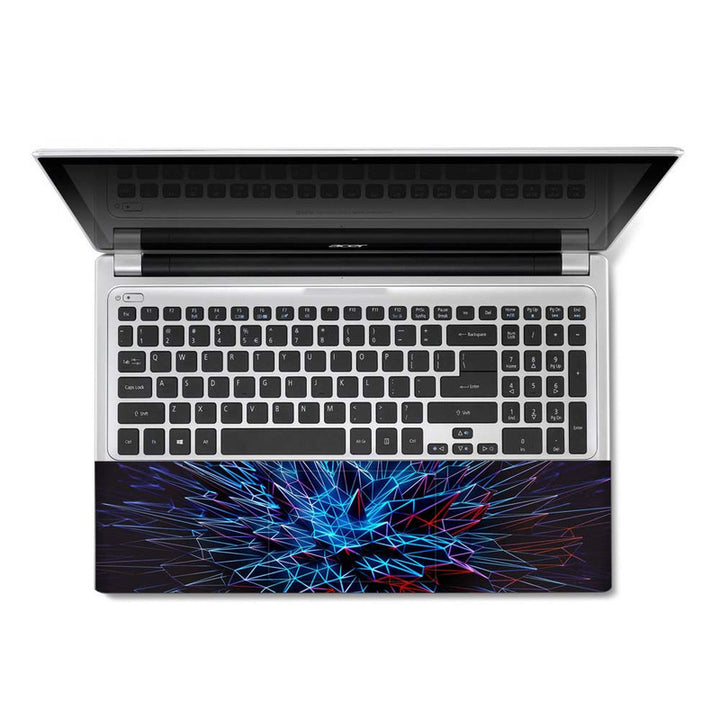 Full Panel Laptop Skin - Spikes Abstract