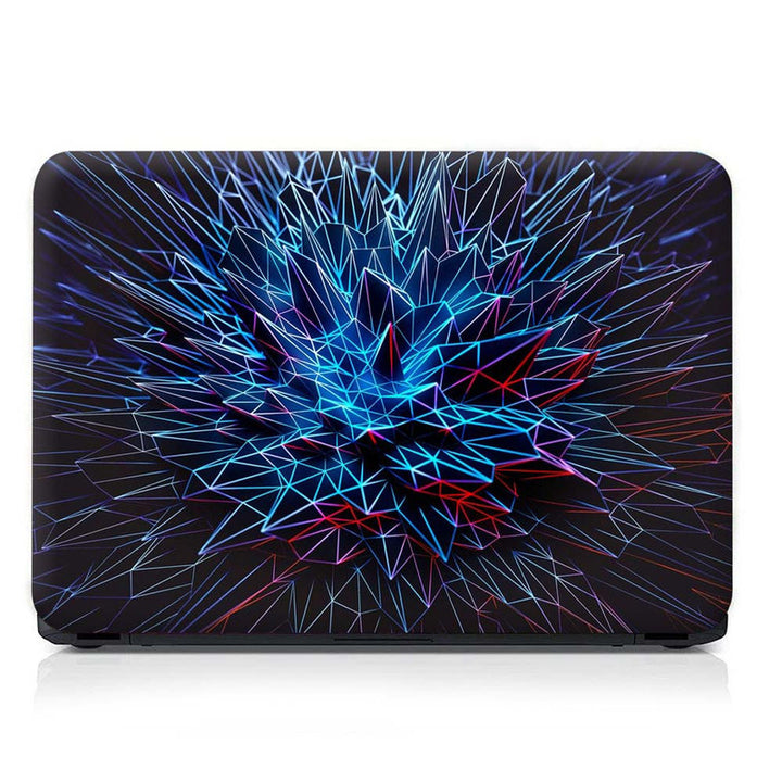 Full Panel Laptop Skin - Spikes Abstract