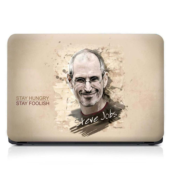 Full Panel Laptop Skin - Steve Jobs Stay Hungry