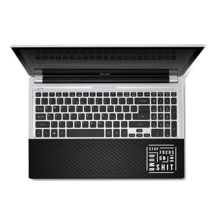 Full Panel Laptop Skin - Stop Focus