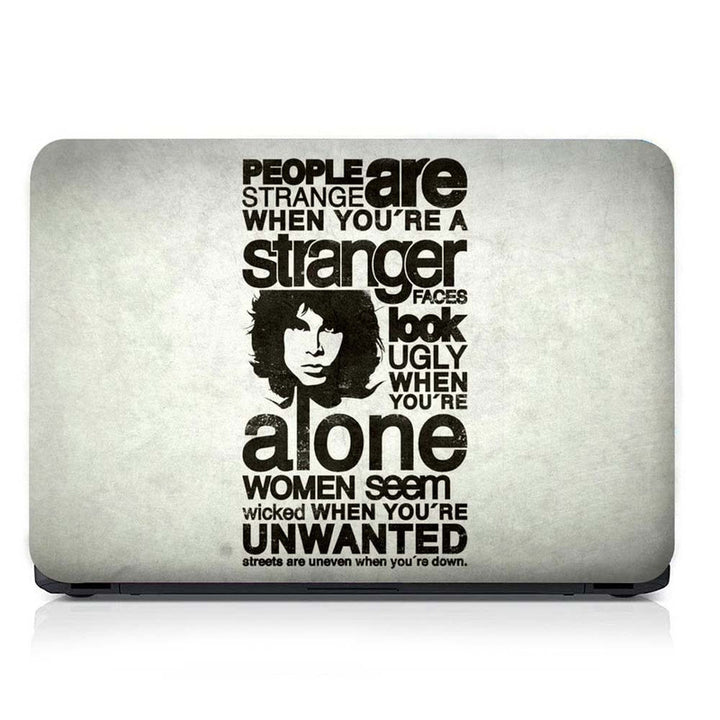 Full Panel Laptop Skin - Stranger Alone