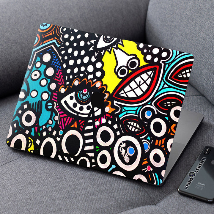 Laptop Skin for Apple MacBook - Street Art Graffiti - SkinsLegend