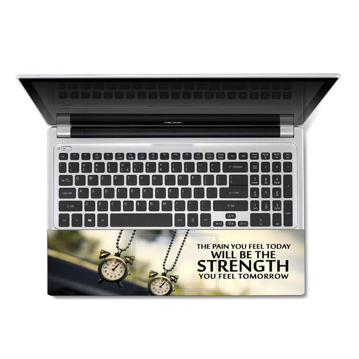 Full Panel Laptop Skin - Strength