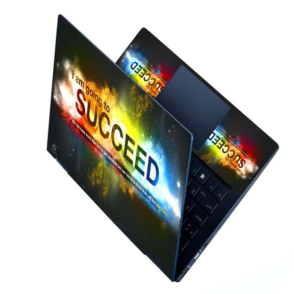 Full Panel Laptop Skin - Succeed