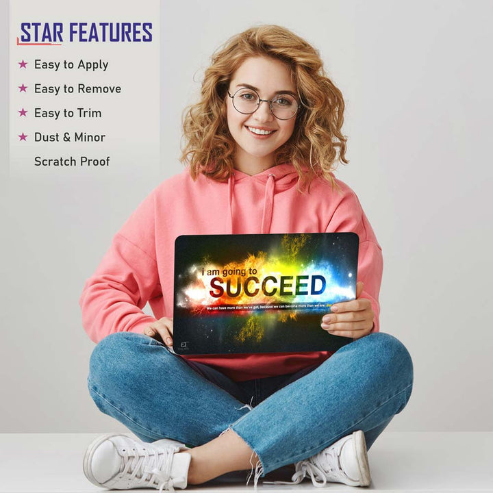 Full Panel Laptop Skin - Succeed