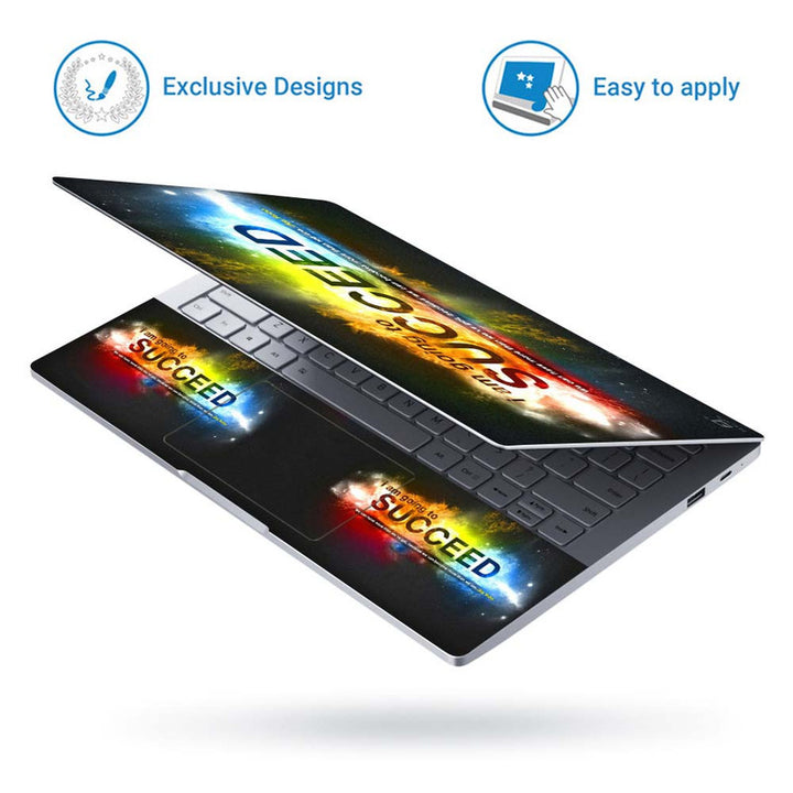 Full Panel Laptop Skin - Succeed