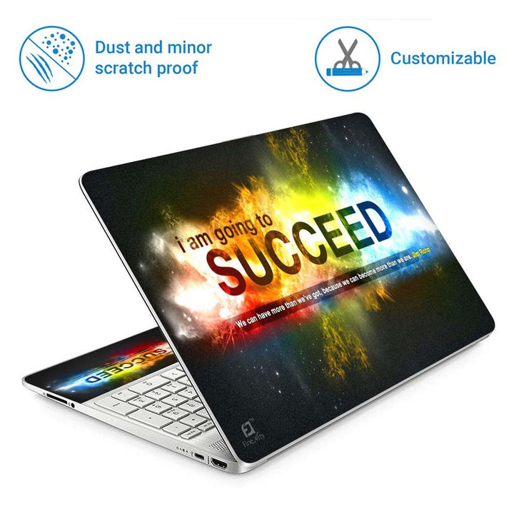 Full Panel Laptop Skin - Succeed