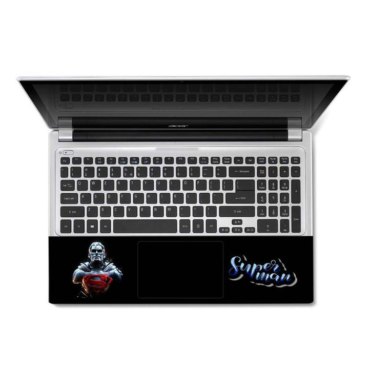 Full Panel Laptop Skin - Superman Structure